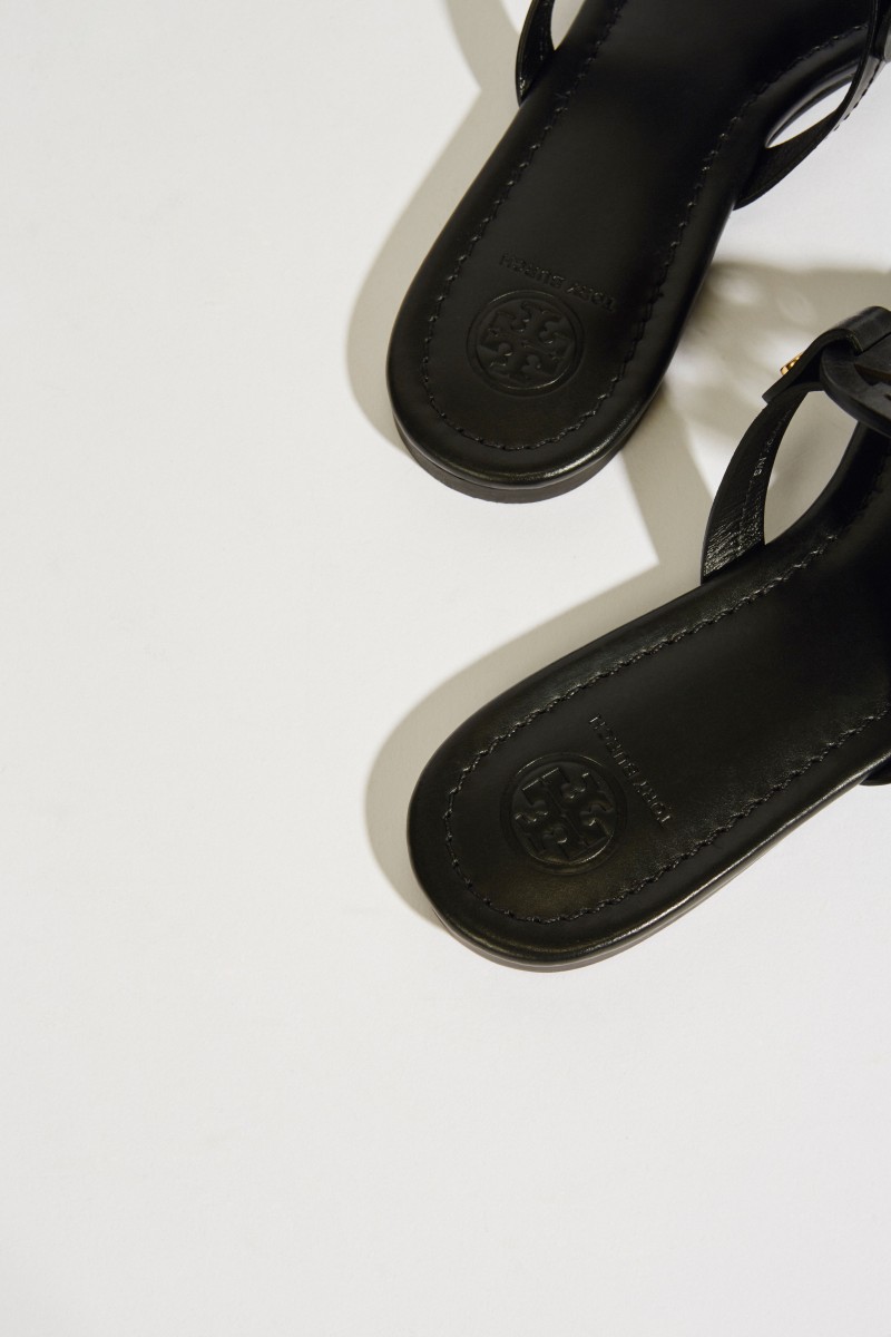 Flip-Flop 'Miller' mit Logo Schwarz
