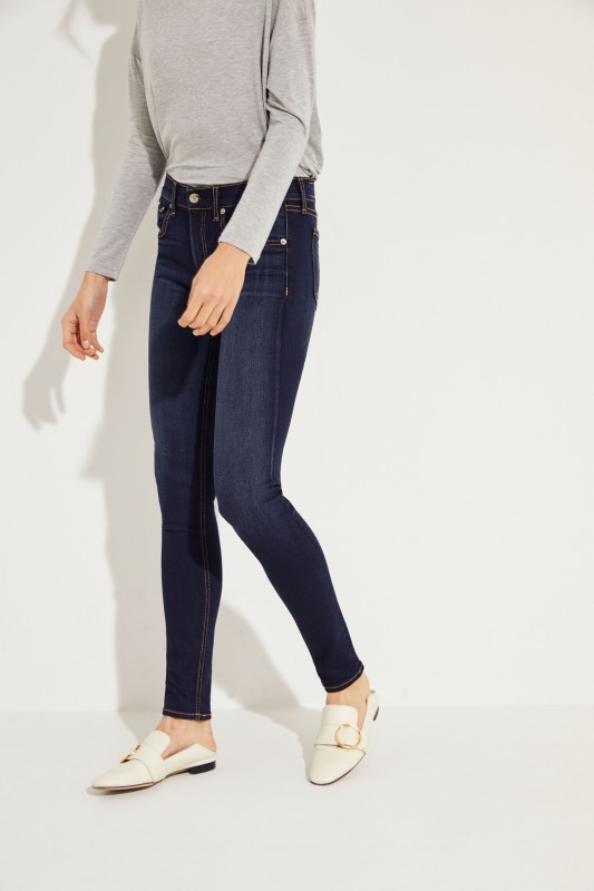 Skinny Jeans Blau