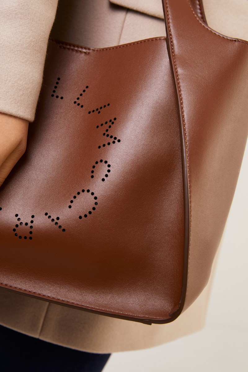 Stella McCartney Handtasche 'Cross Body Bag' Braun