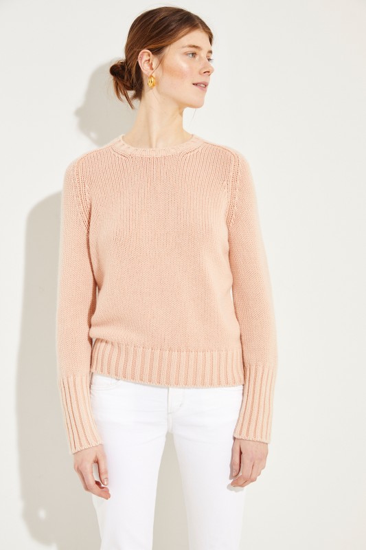 Cashmere-Pullover 'Mariella' Rosé