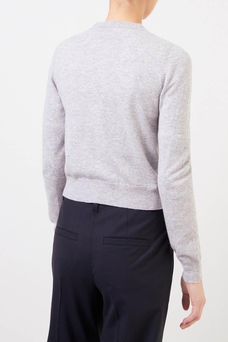Brunello Cucinelli Cashmere-Cardigan Grau
