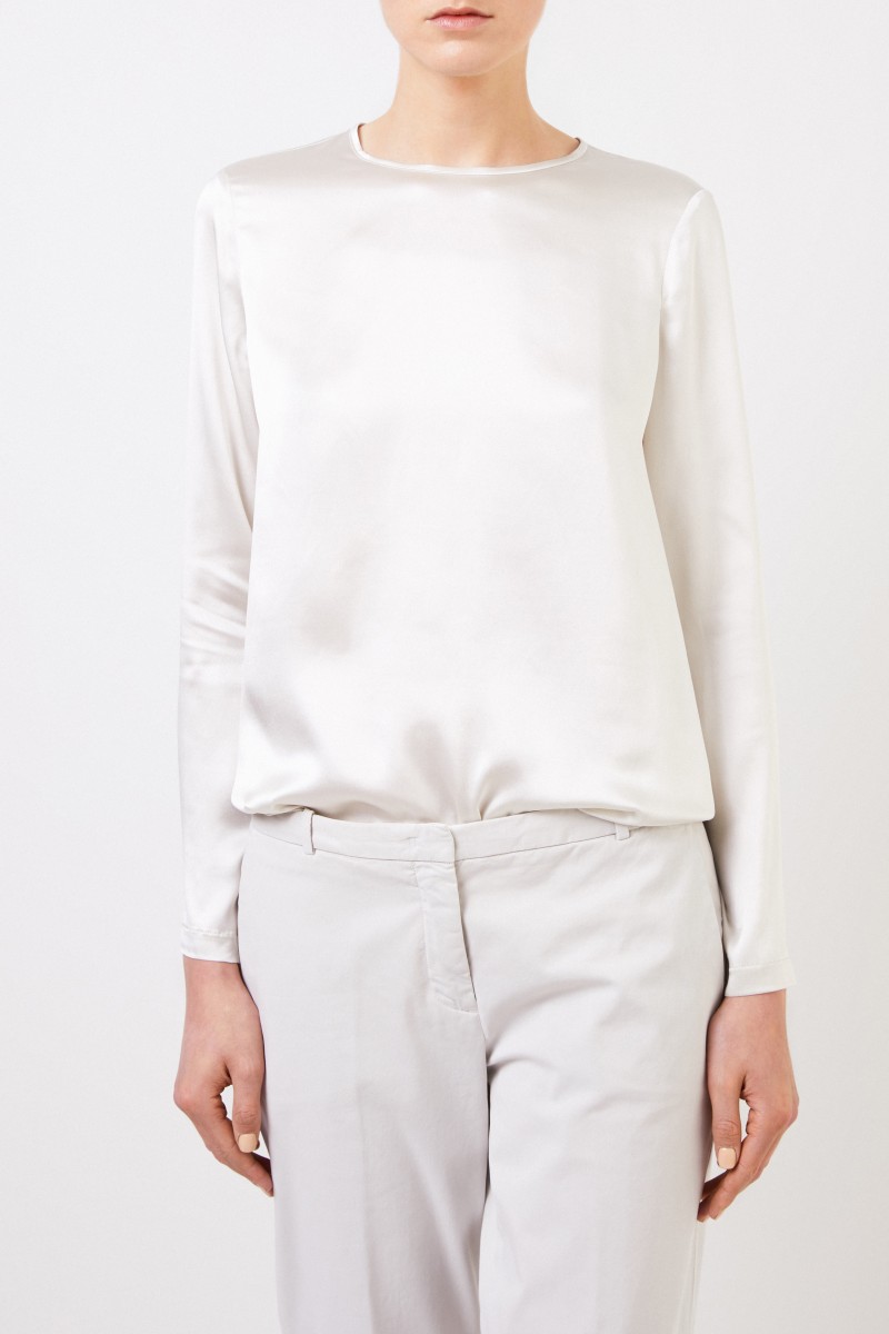 Fabiana Filippi Seiden-Shirt Créme