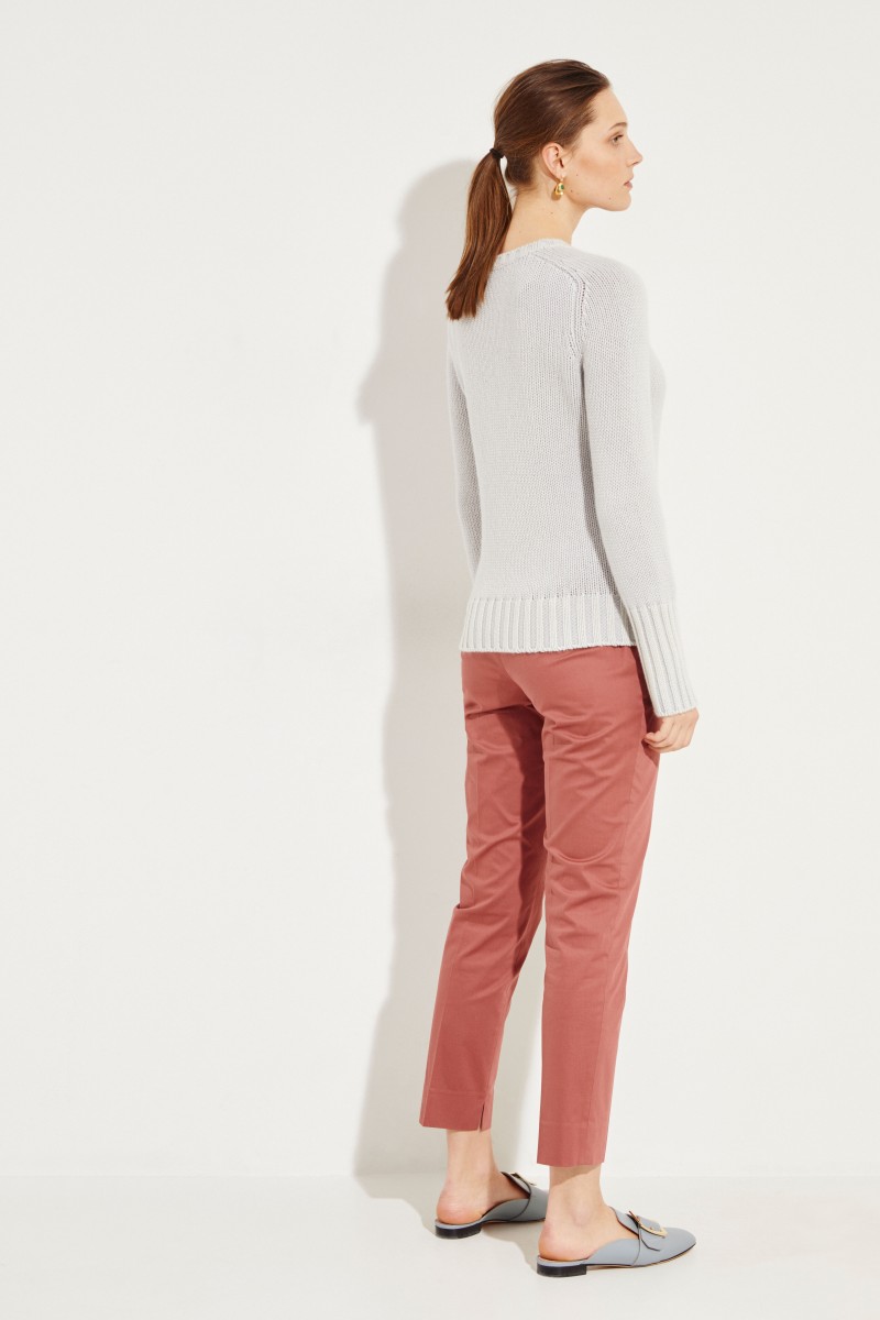 Cashmere-Pullover 'Mariella' Grau