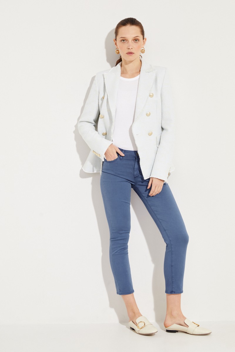 Jeans 'Prima Cropped' Blau