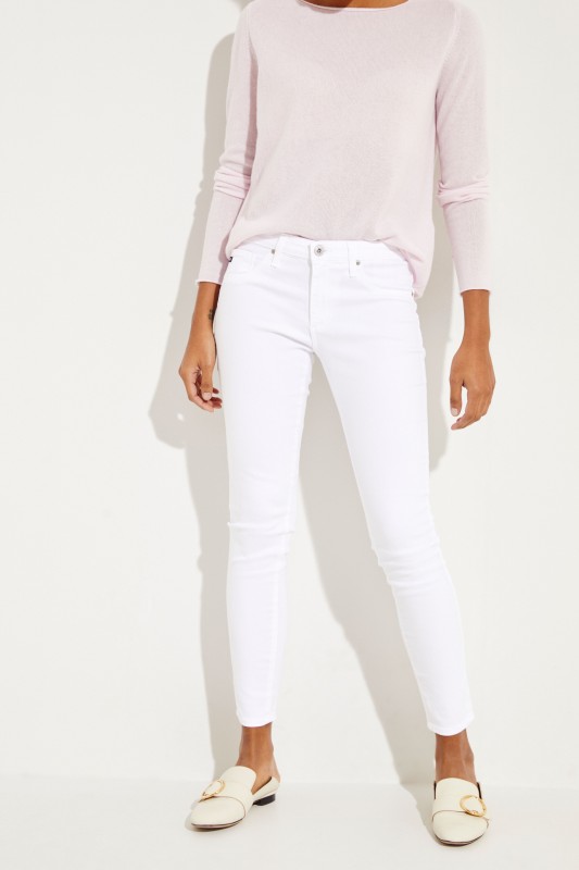 Super Skinny Jeans 'The Legging Ankle' Weiß