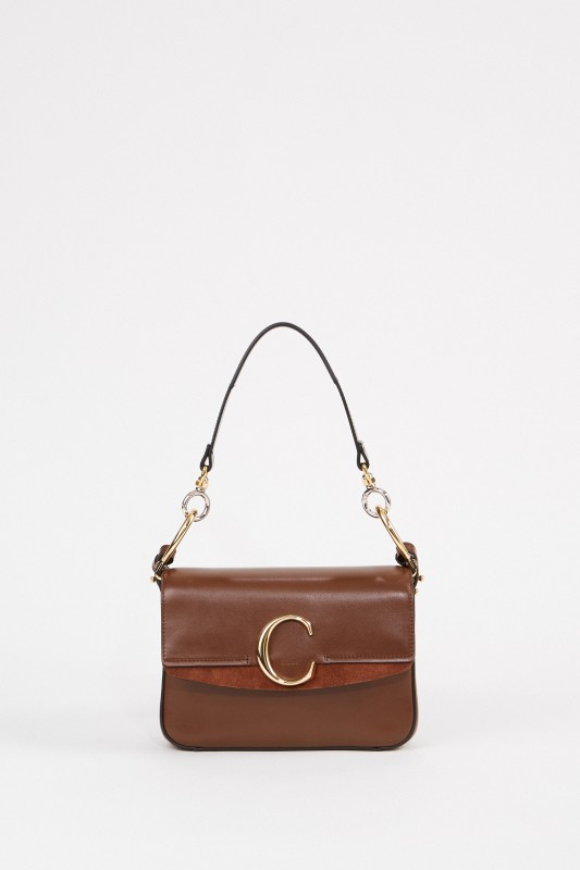 Chloé Tasche 'Chloè C Small' Sharp Brown