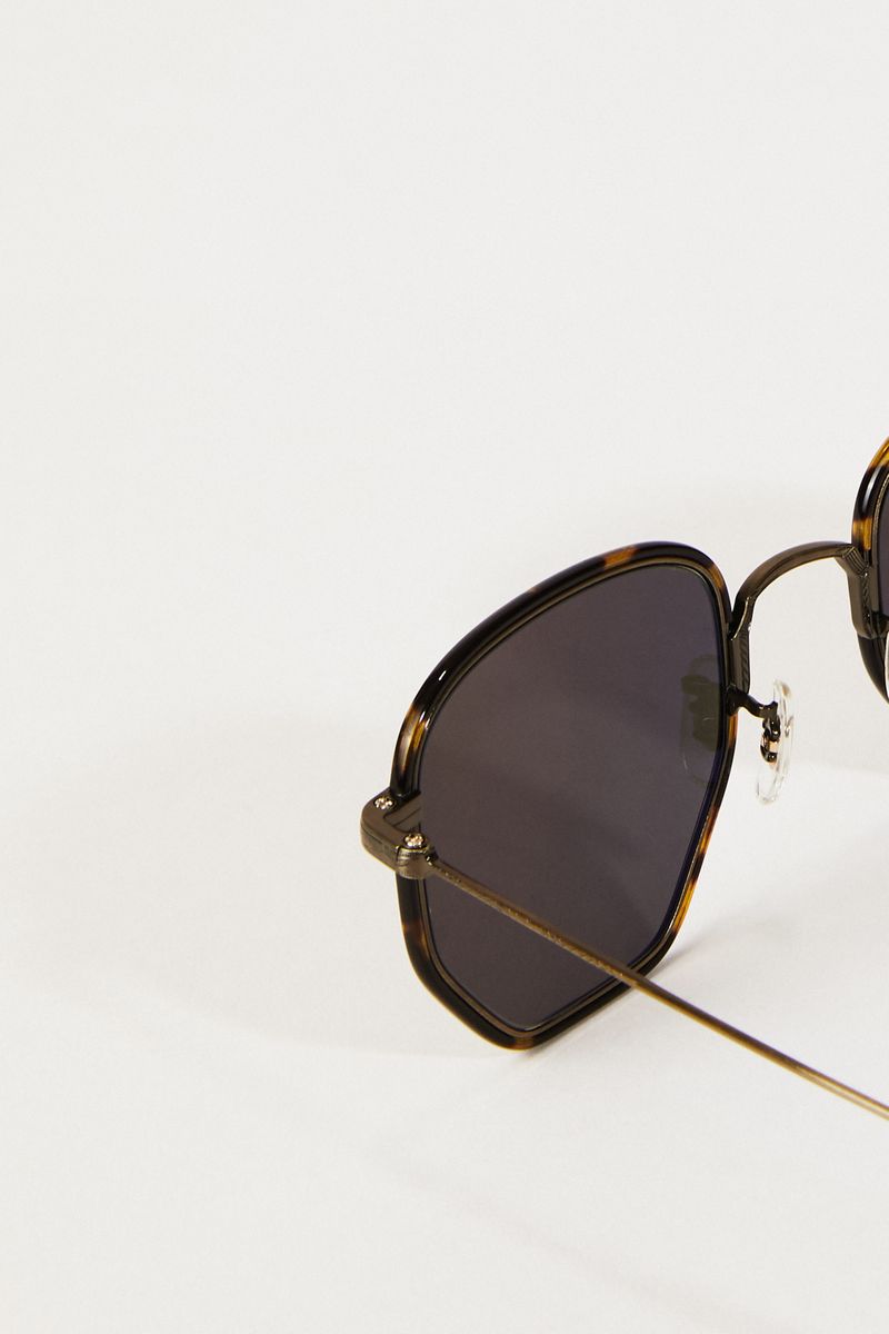 Sonnenbrille 'Alland' Gold/Grau