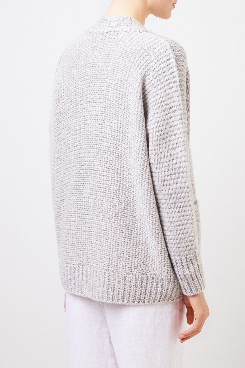 Iris von Arnim Cashmere-Cardigan 'Falina' Grau