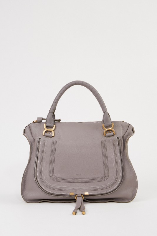 Chloé Handtasche 'Marcie Large' Cashmere Grey