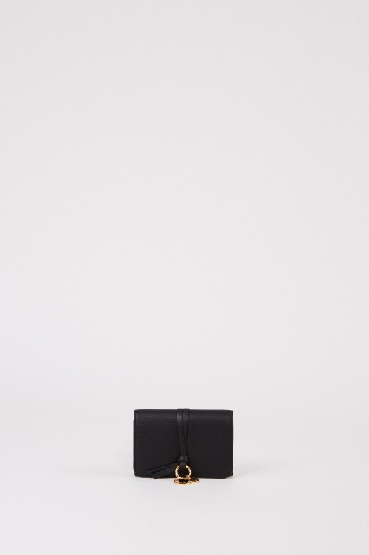 Chloé Portemonnaie 'Alphabet' Schwarz