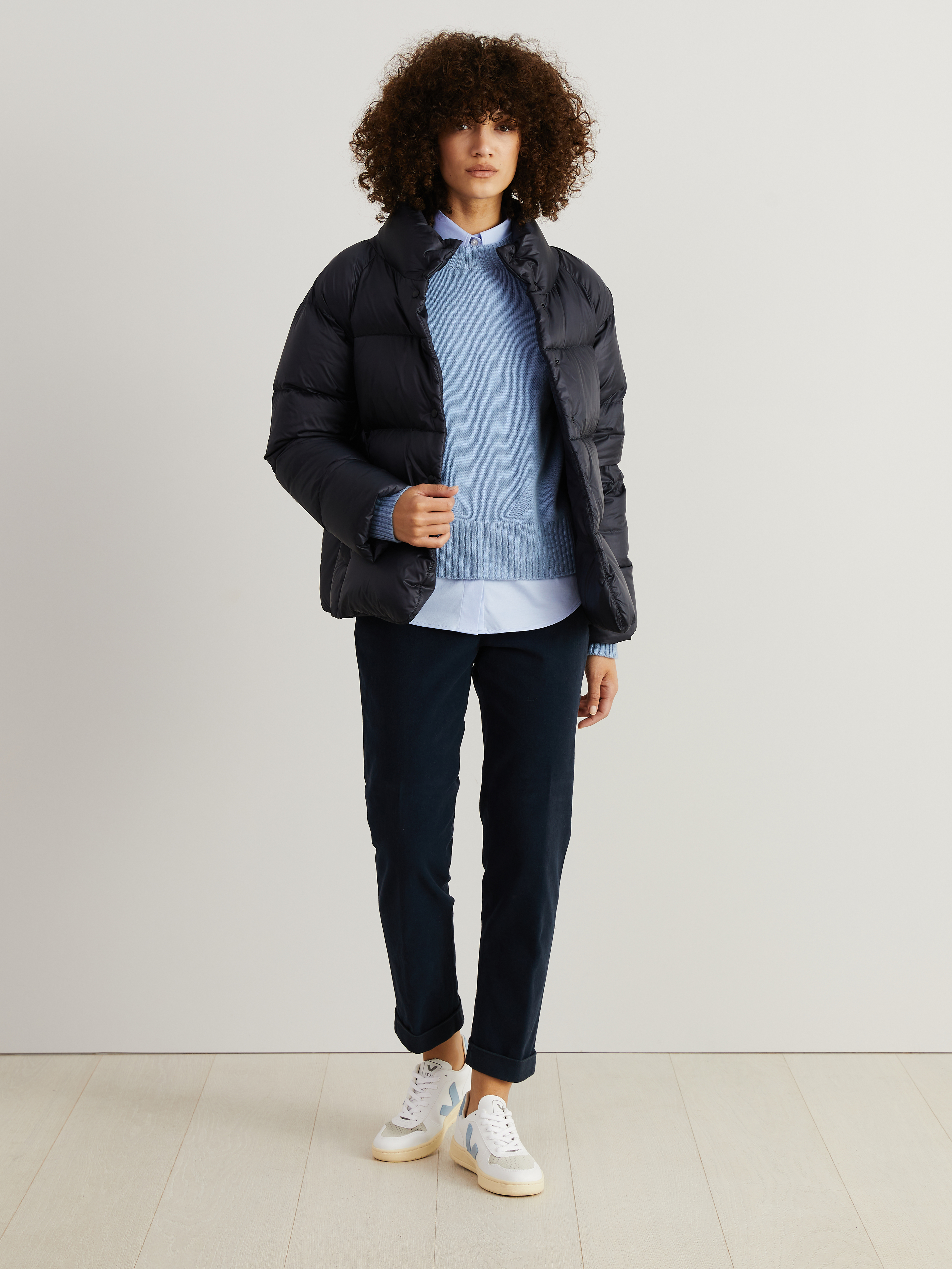 aspesi padded jacket