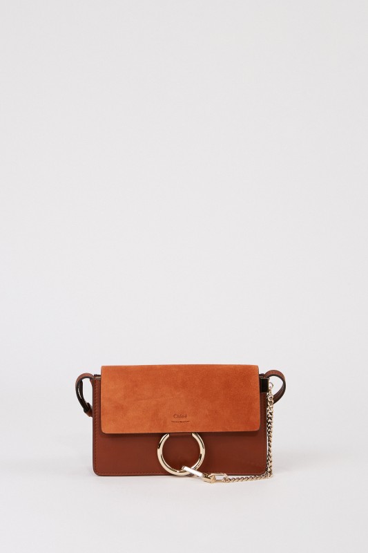 Umhängetasche 'Faye Classic Small' Classic Tobacco