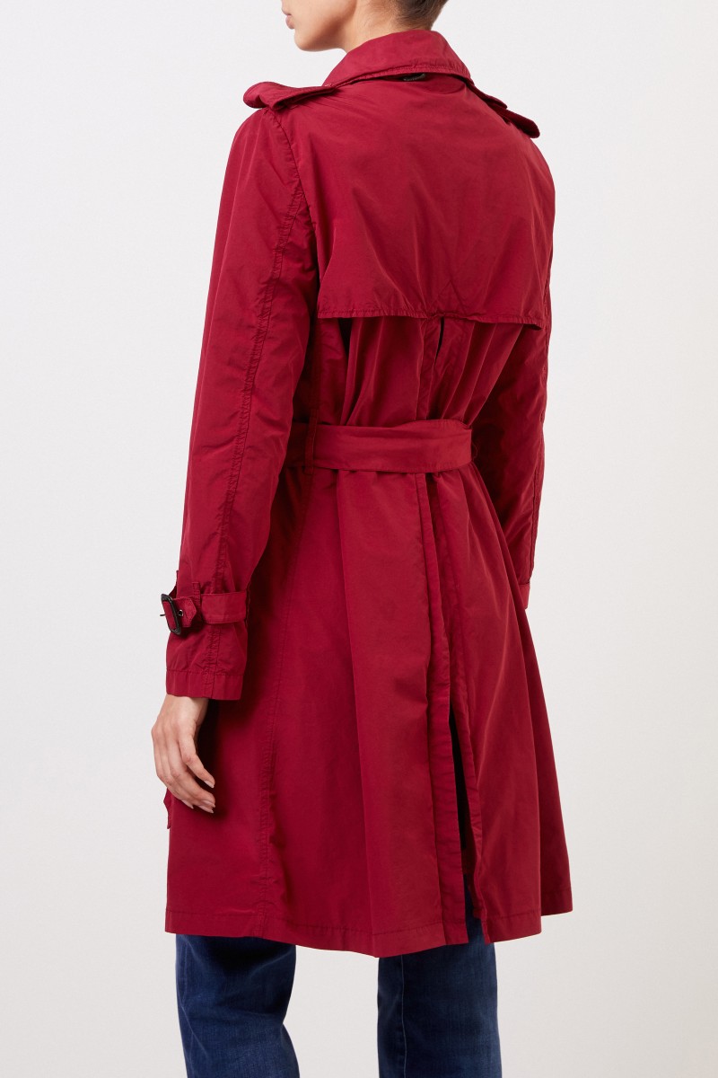 Leichter Trenchcoat Bordeaux