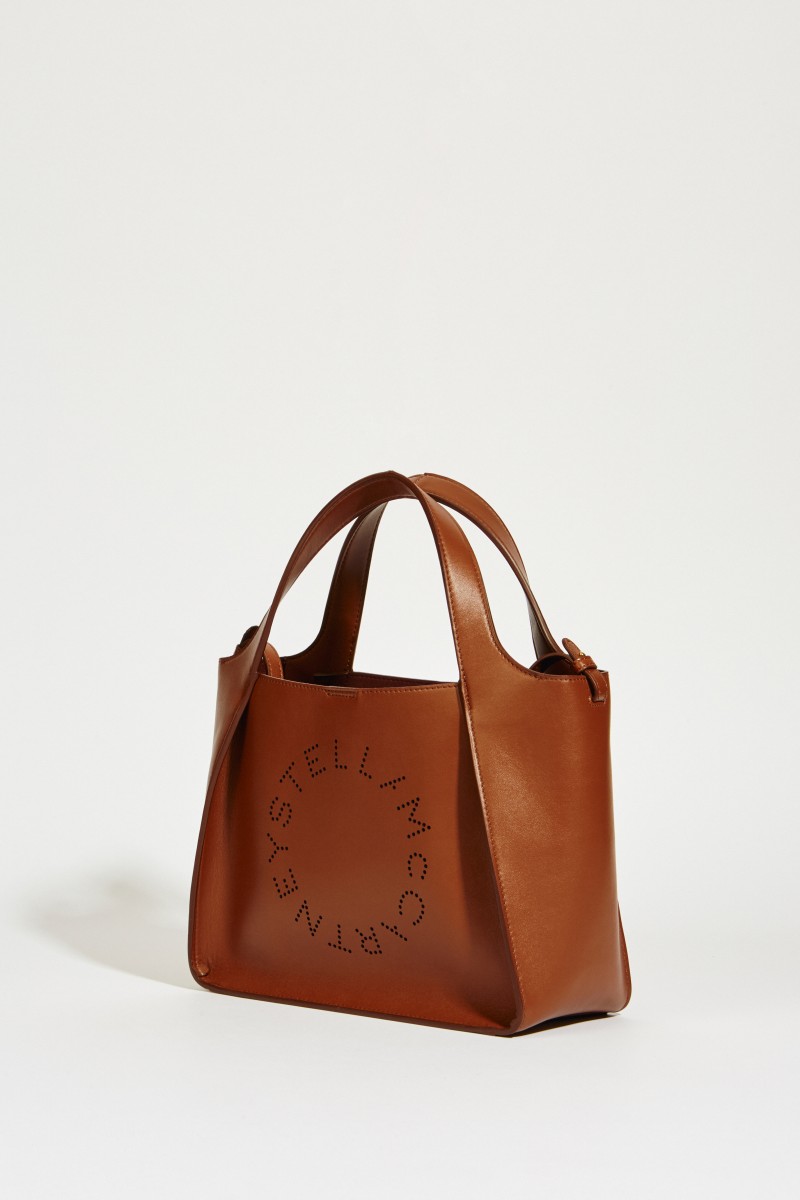 Shopper mit Stella-Logo 'Crossbody Logo Bag' Cinnamon