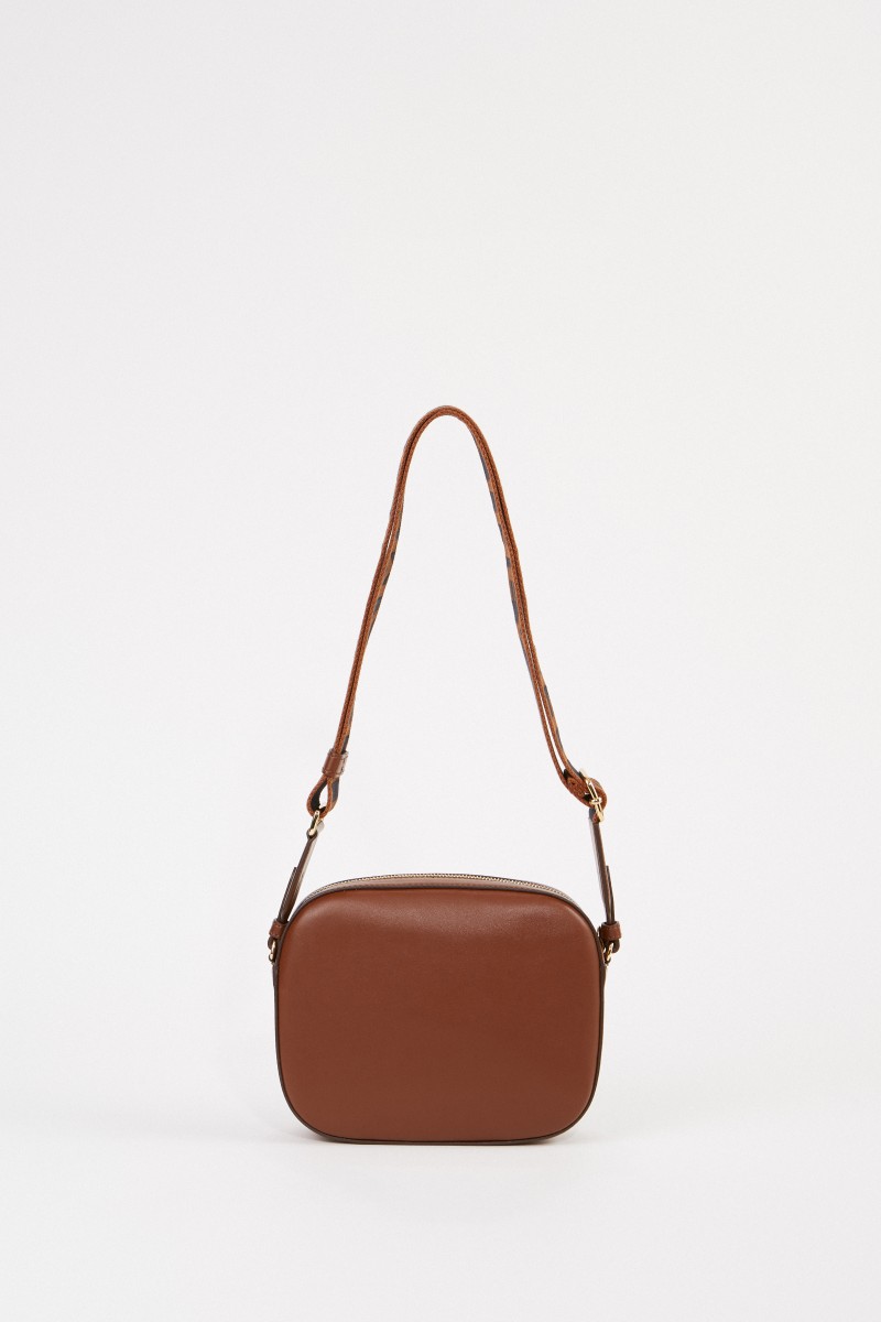 Stella McCartney Umhängetasche 'Mini Camera Bag' Braun
