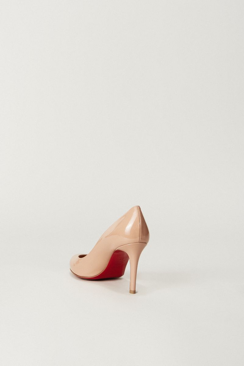 Lackleder-Pump 'Fifille 85' Nude