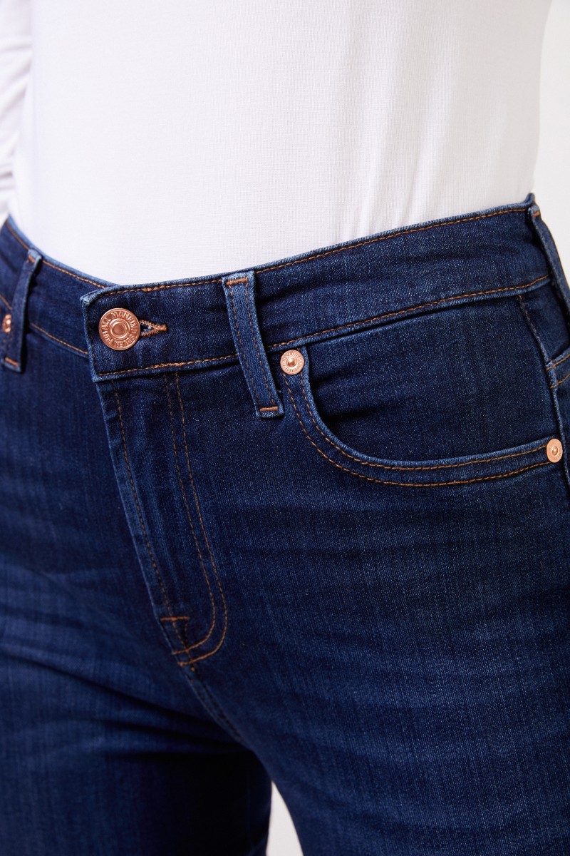 7 for all mankind Skinny-Jeans 'Pyper' Blau