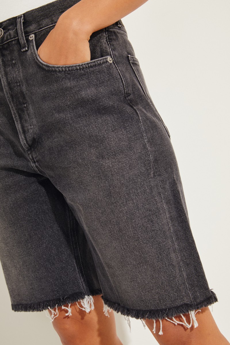 Jeans-Bermuda '90's Mid' Grau