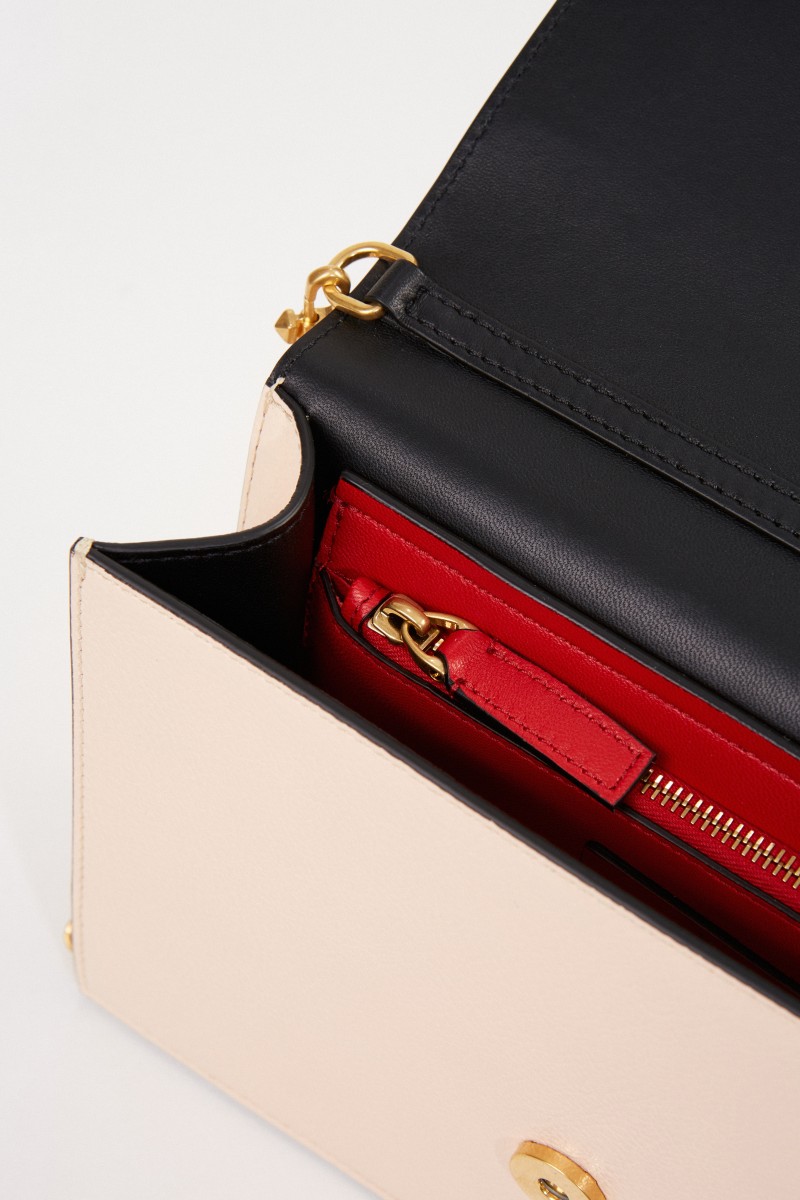 Tasche mit Logo-Detail Puder