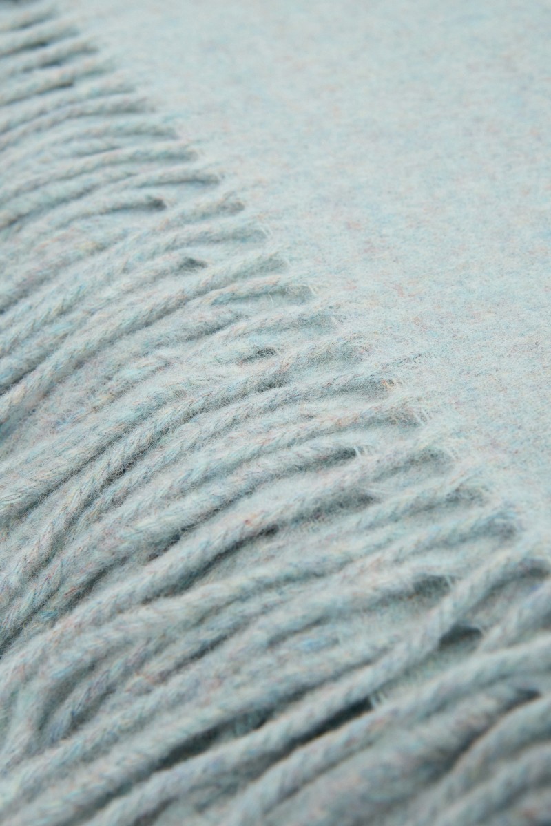 Acne Studios Klassischer Wollschal 'Canada New' Mint meliert