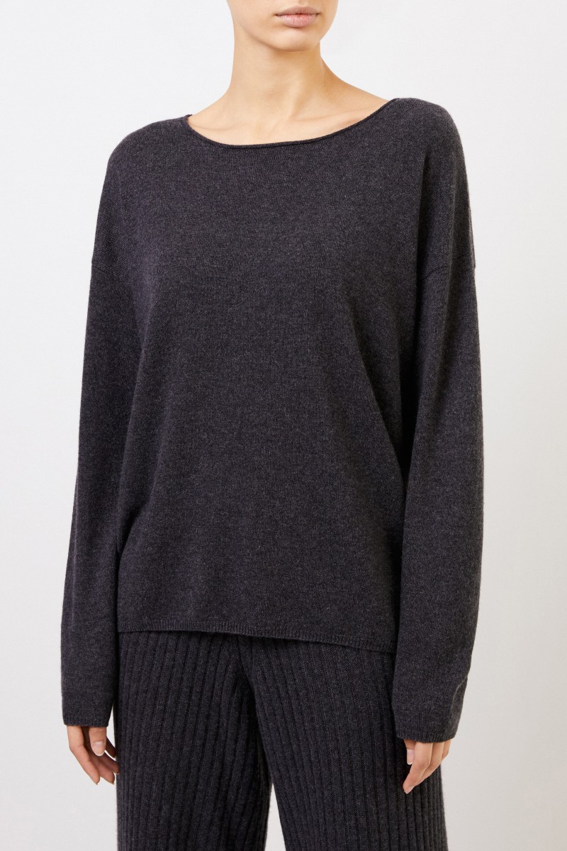 Cashmere-Pullover 'Cayo' Anthrazit