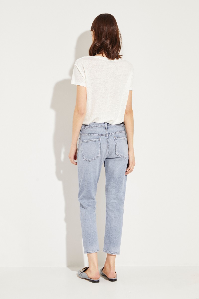 Mid-Rise Jeans 'Elsa' Blau