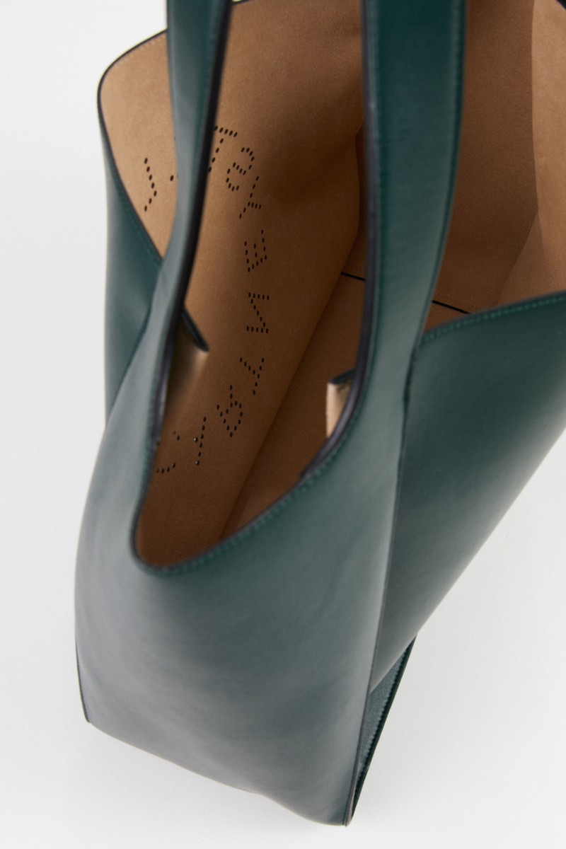 Stella McCartney Handtasche 'Tote Stella Logo' Dunkelgrün