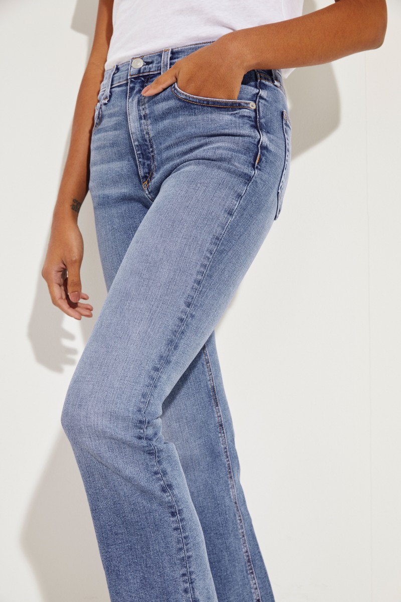Skinny-Jeans 'Levee' Blau