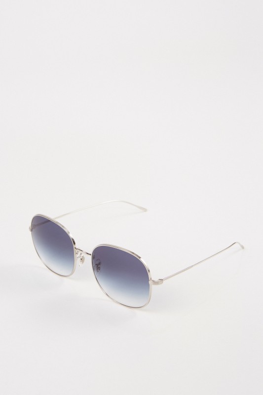 Oliver Peoples Sonnenbrille 'Mehrie' Silber/Blau
