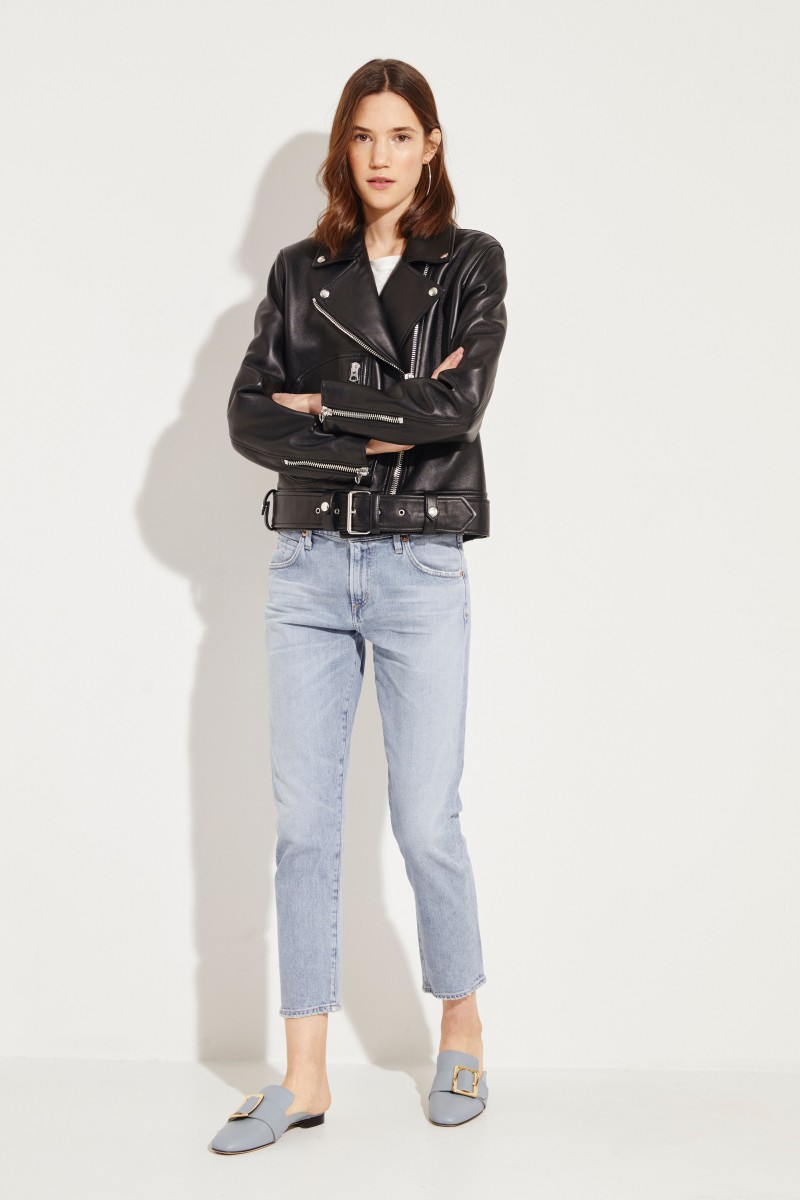 Mid-Rise Jeans 'Elsa' Blau