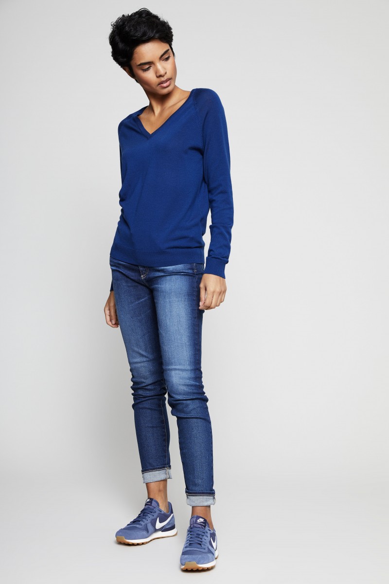 Skinny Jeans 'The Prima' Blau