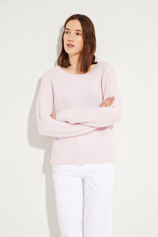 Cashmere-Pullover Rosé