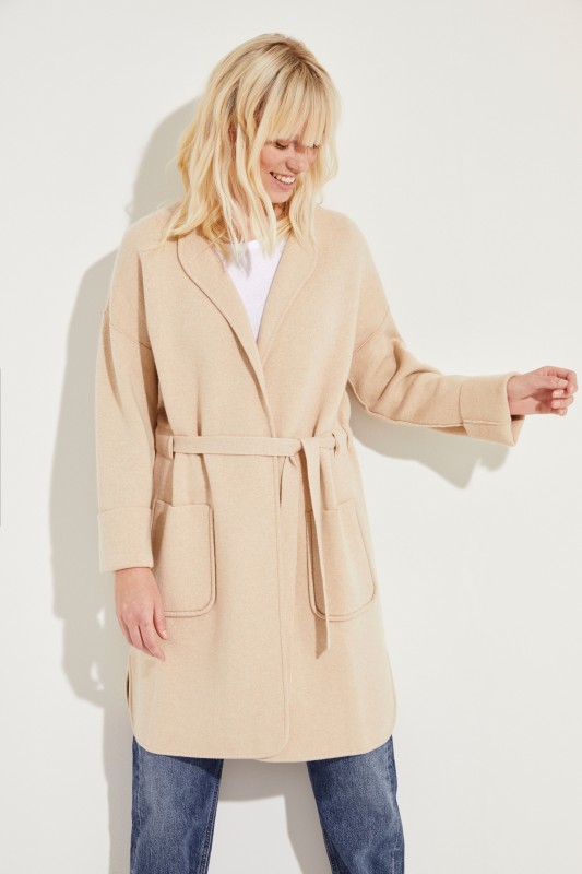 Cashmere Cardigan 'Yeliz' Beige