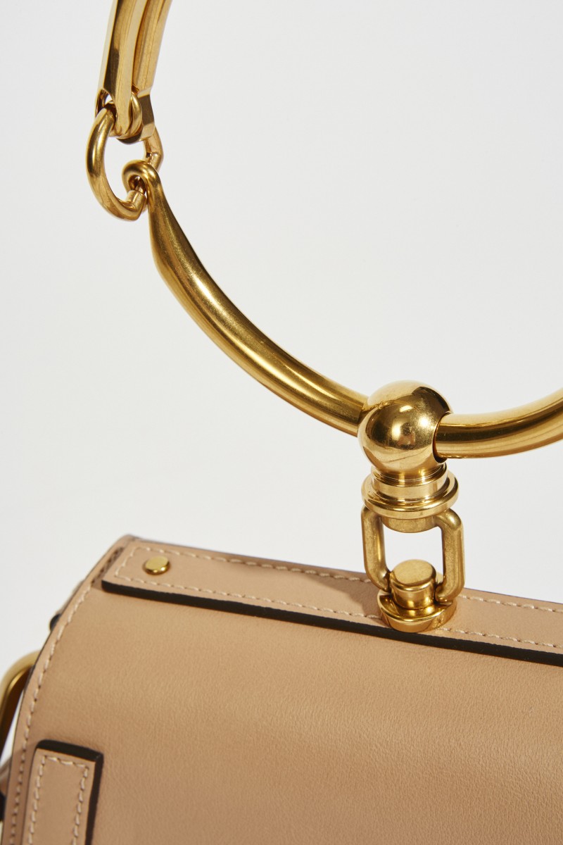 Umhängetasche 'Nile Small' Biscotti Beige