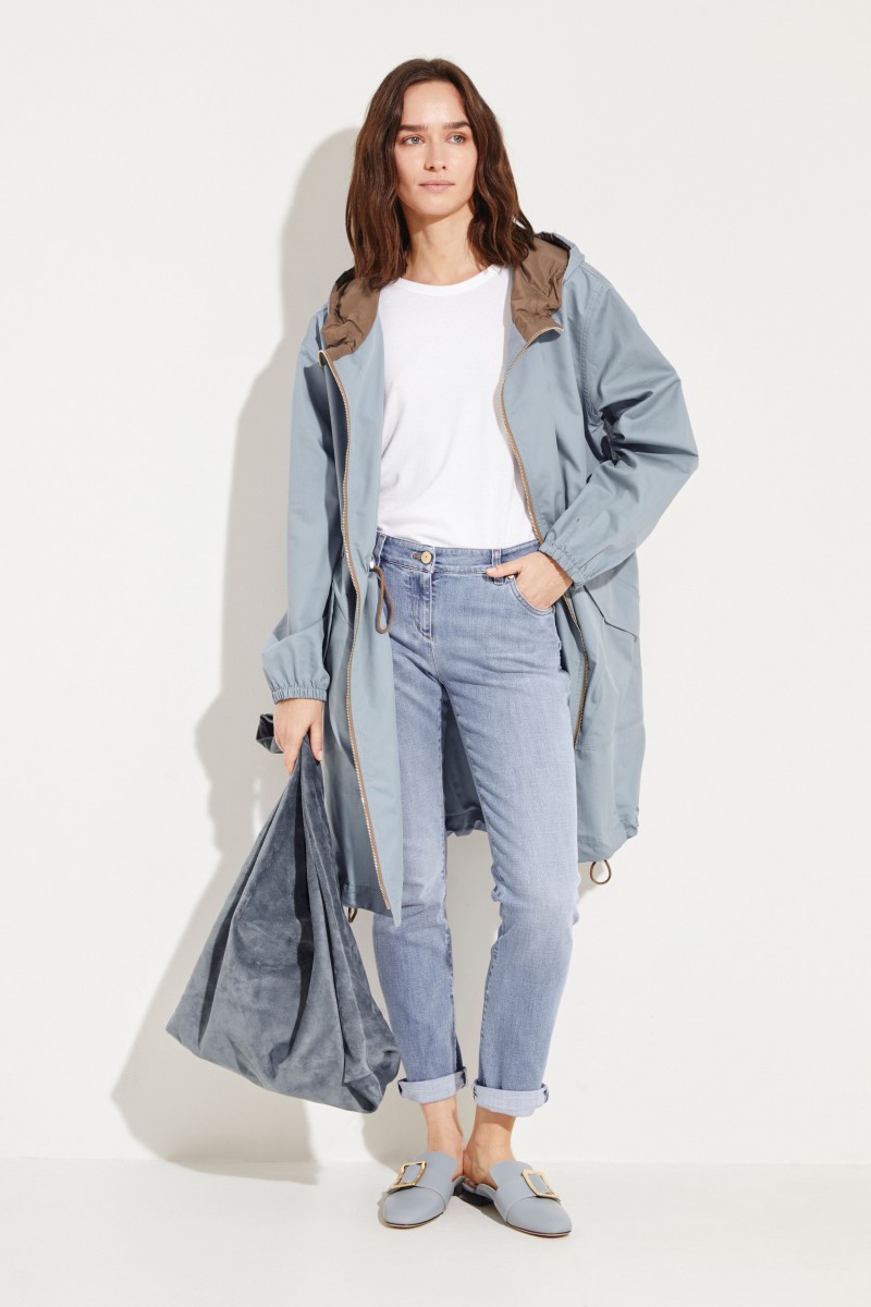 Skinny-Jeans Hellblau