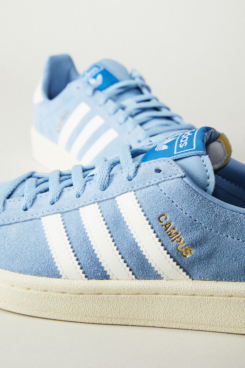 Leder Sneaker 'Campus W' Blau