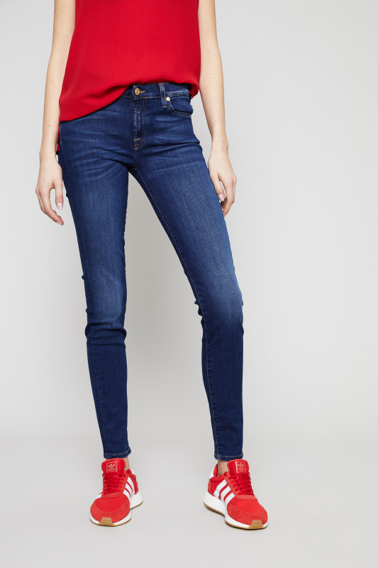 Jeans 'The Skinny' Mittelblau