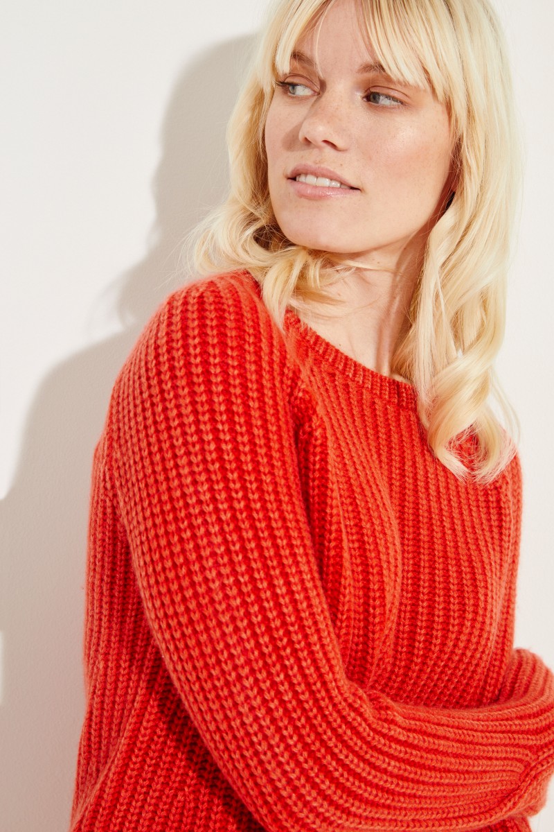 Cashmere-Pullover 'Magdalena' Rot