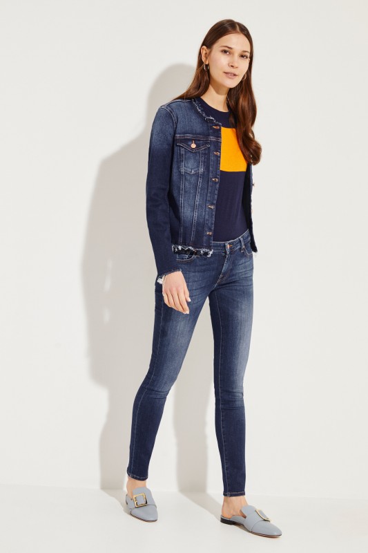 Skinny-Jeans 'Pyper' Blau