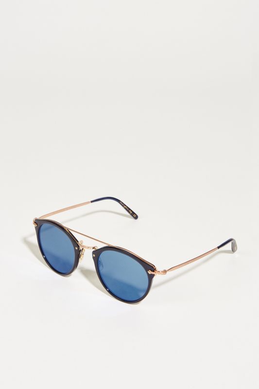 Oliver Peoples Sonnenbrille 'Remick' Schwarz