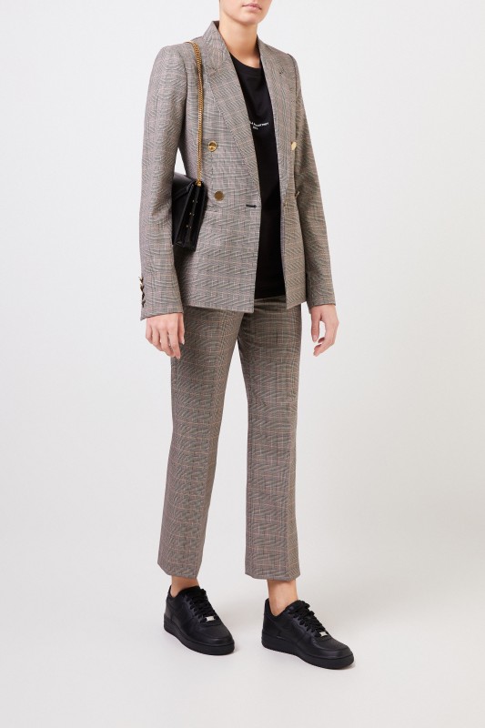 Plaid blazer 'Beaufort' Multi