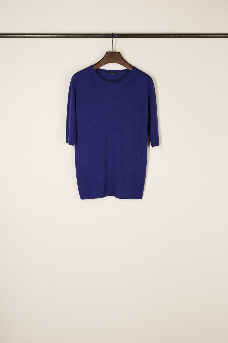 Cashmere Pullover 'Lynn' Royalblau