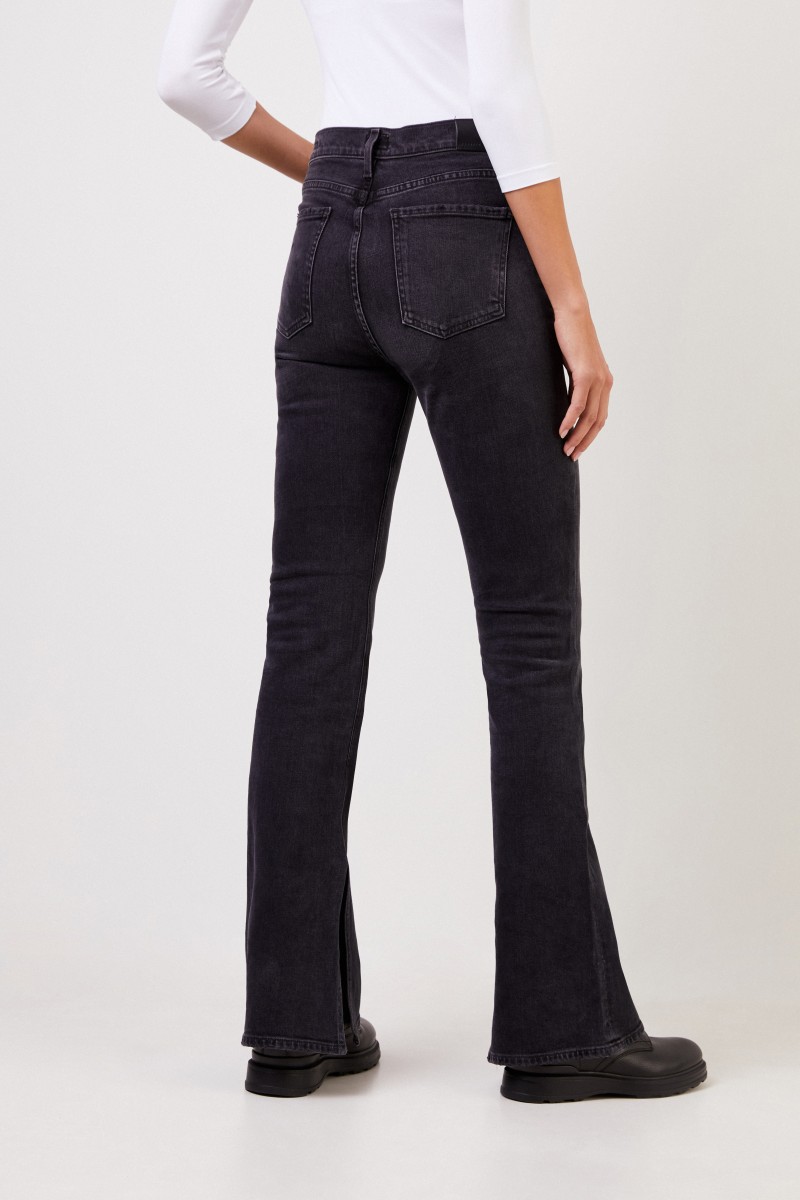 Citizens of Humanity High-rise Bootcut-Jeans 'Georgia' Schwarz