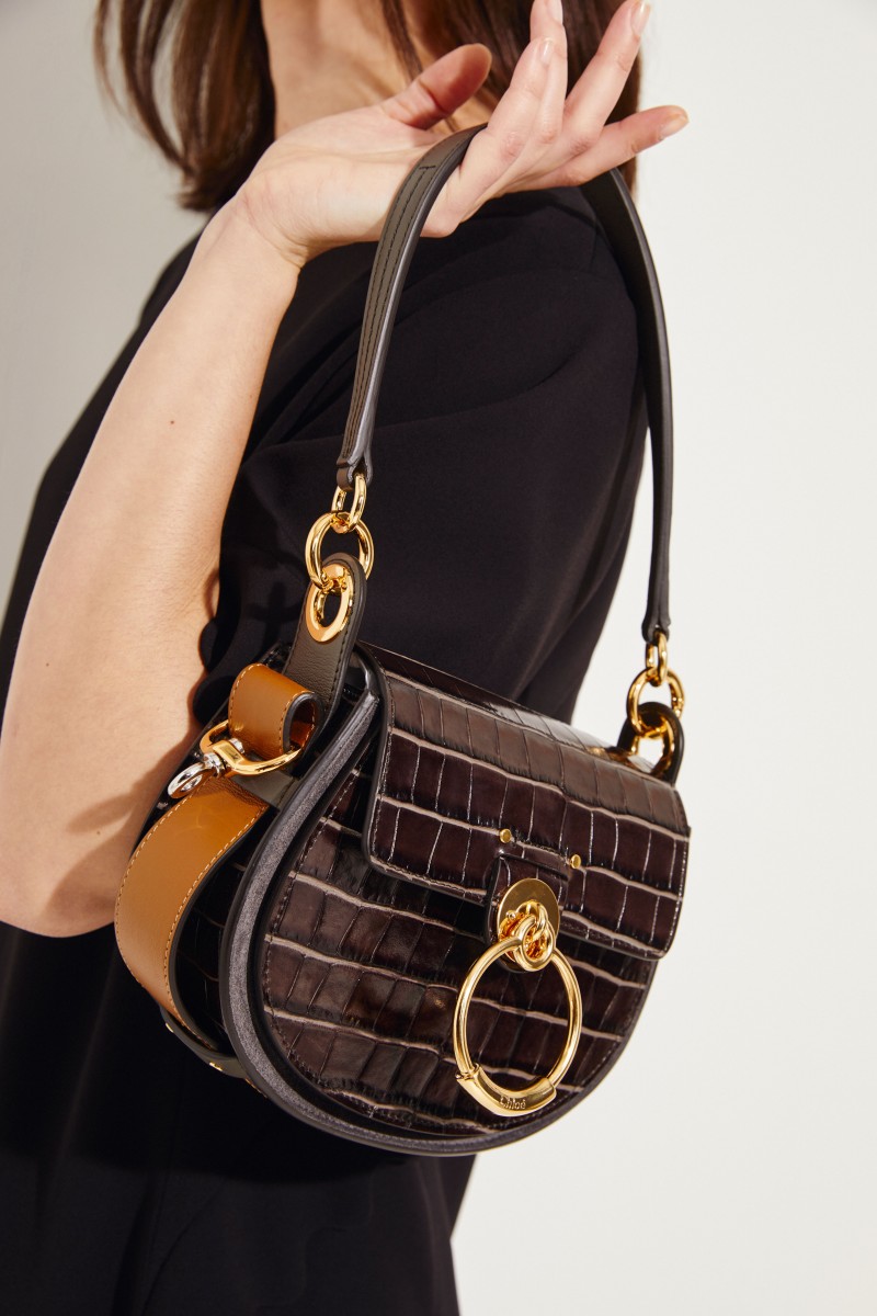 Umhängetasche 'Tess Small' Profound Brown