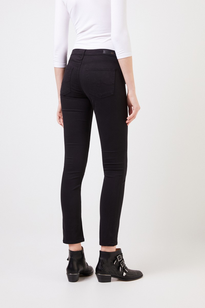 AG Jeans Cigarette Leg Jeans 'The Prima' Schwarz