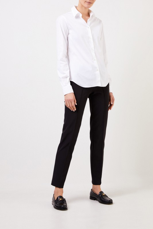 Cambio Stretch-Hose 'Ros Straaight Long' Schwarz