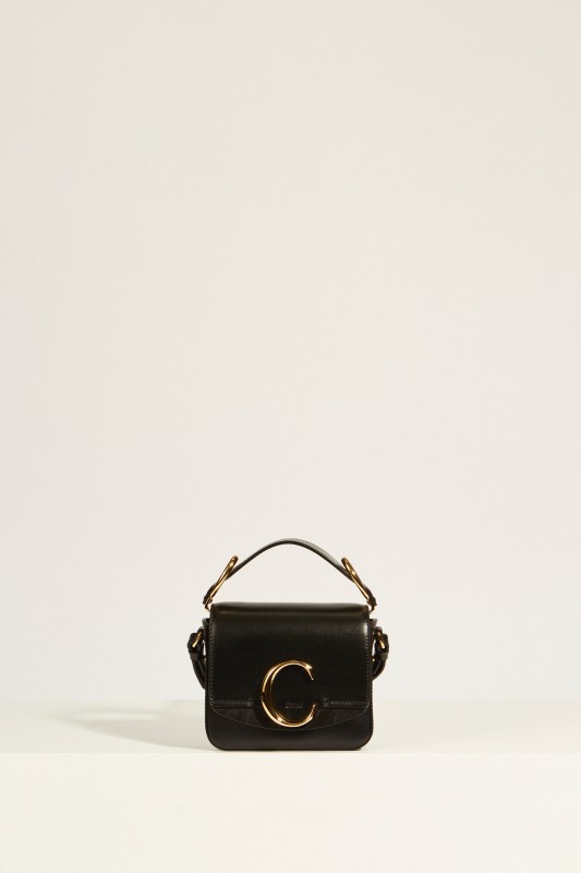 Tasche 'Chloé C Mini' Schwarz