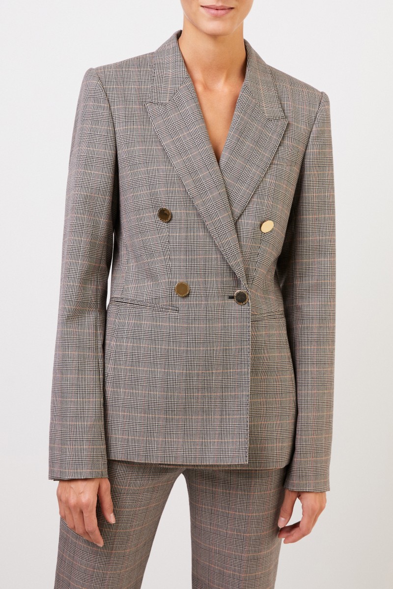 Stella McCartney Plaid blazer 'Beaufort' Multi