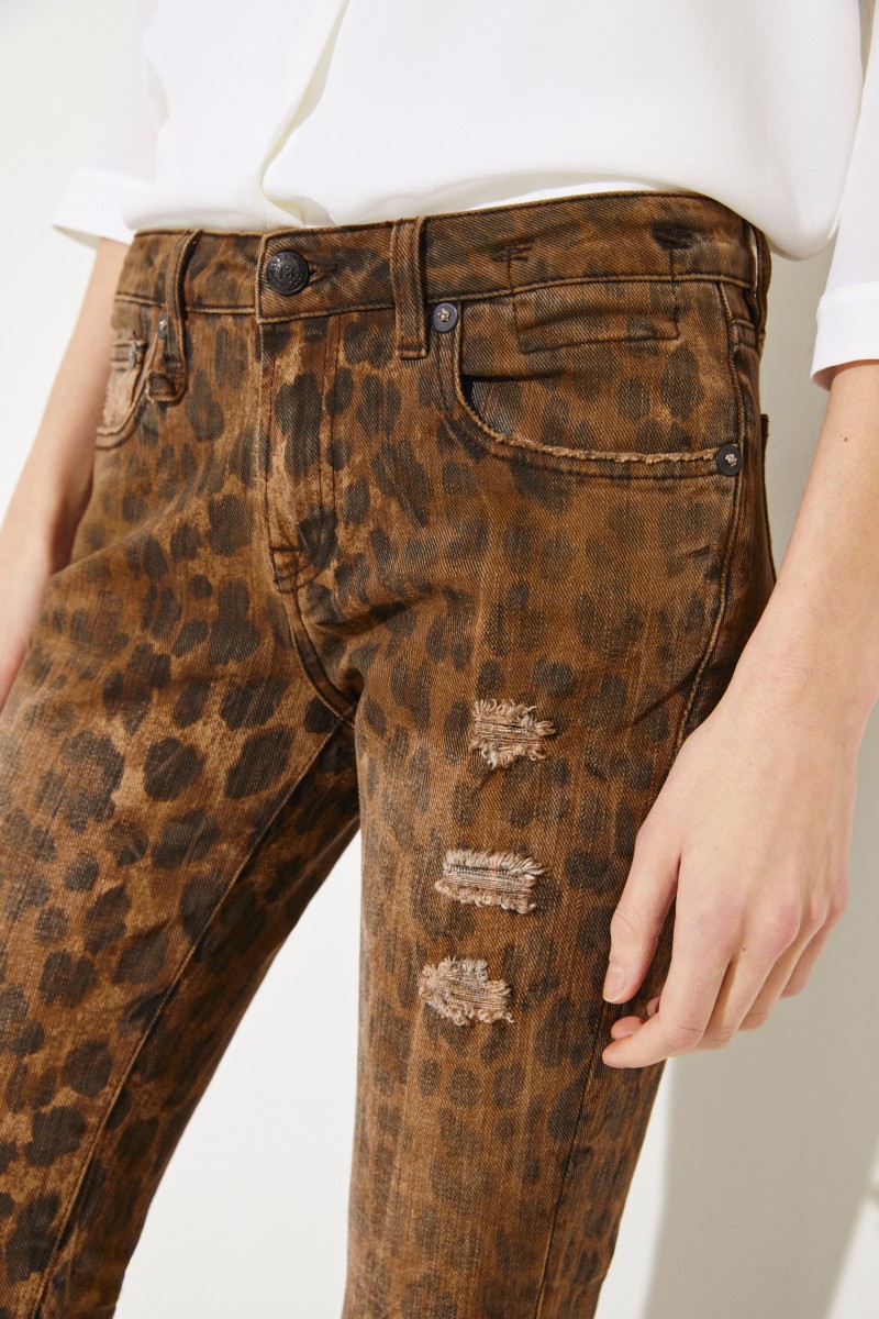 Skinny Jeans 'Kate' Leopard